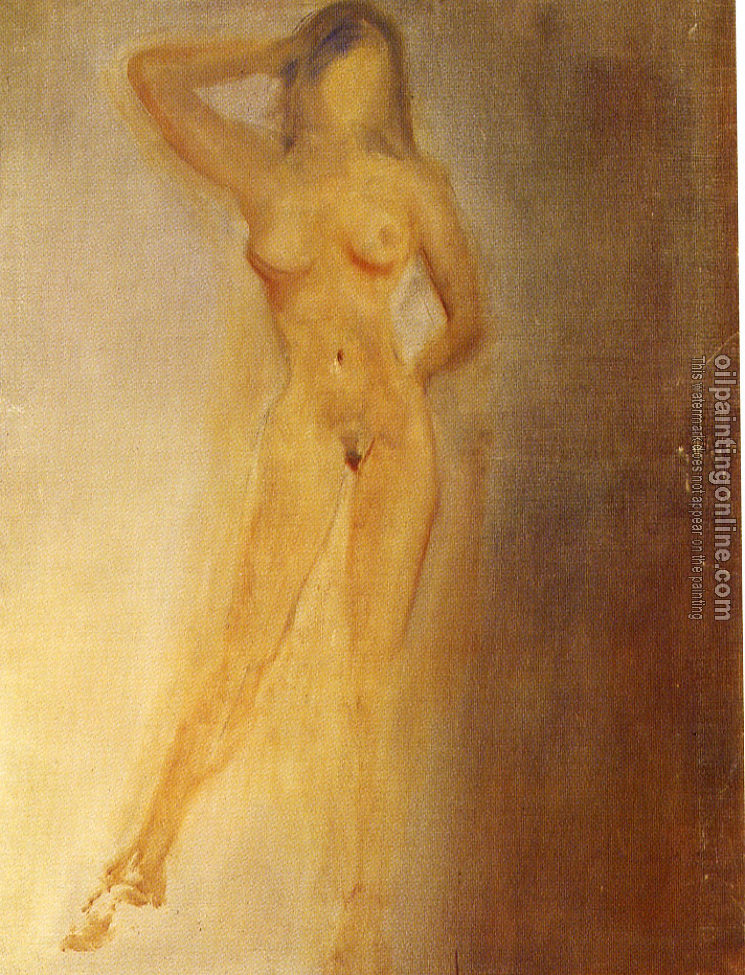 Dali, Salvador - Study of a Female Nude